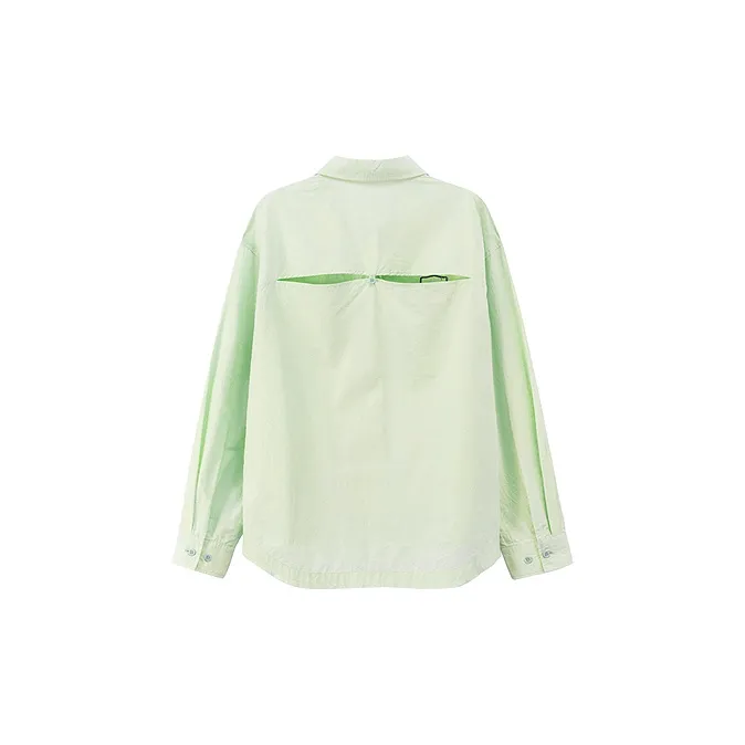 CHUU Shirts Women's Mint Green-1