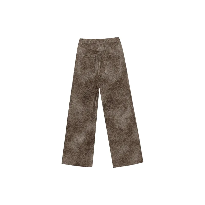 FDR Jeans Unisex Leopard Print-1