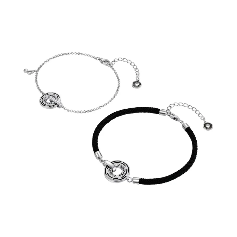 CHOW TAI SENG S925 Silver Bracelets Unisex-9