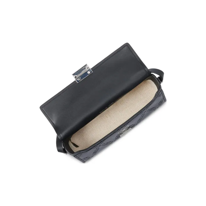 MICHAEL KORS Ludlow Leather Shoulder Bag Small Size Women's Black-2