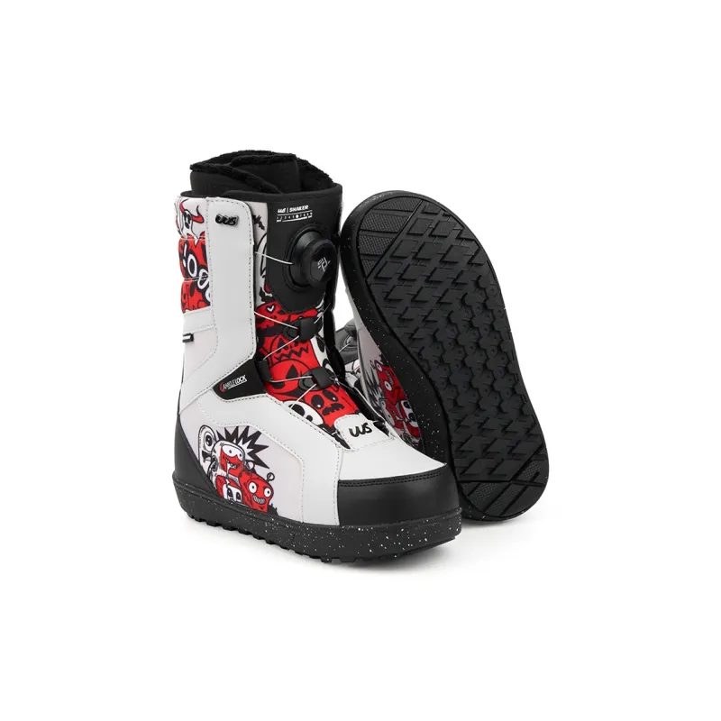 SNOWBOARDS WS Single Snowboard Ski Boots Unisex-2