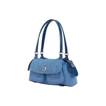 KUNOGIGI Fabric Shoulder Bag, Handbag, Shoulder Bag Women's Denim