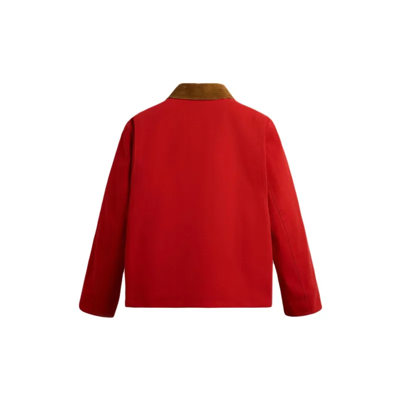 ZARA Jackets Men Red-1