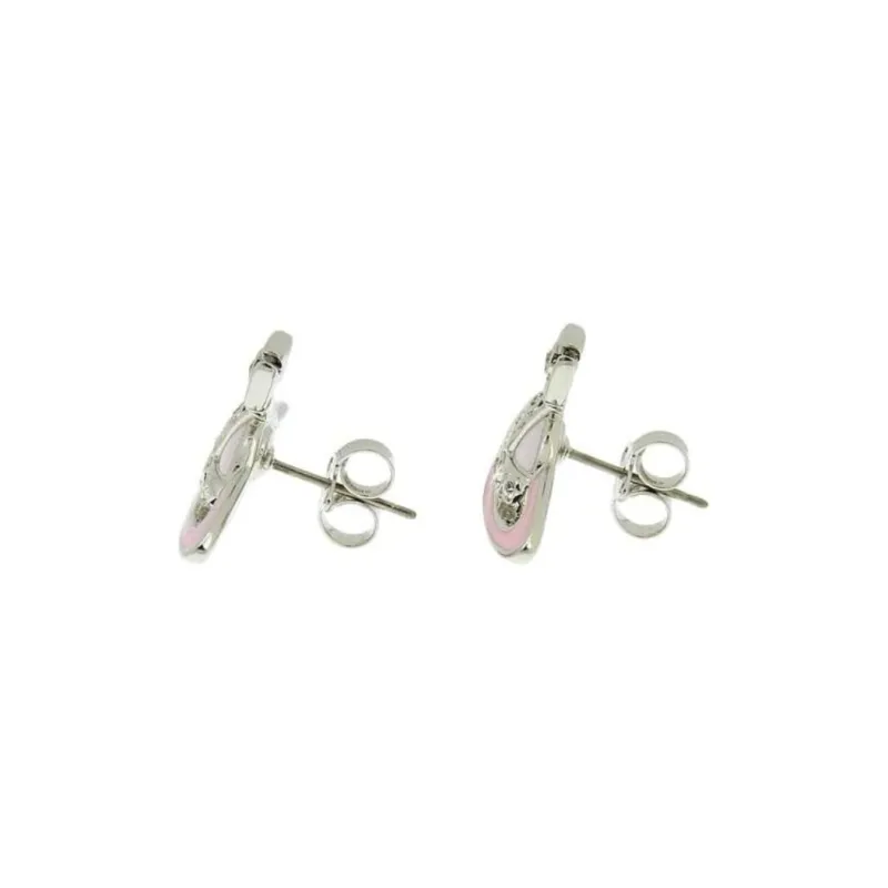 Vivienne Westwood Brass, Crystal Earrings Women's Pink-3