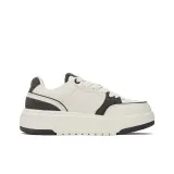 MLB Chunky Liner Anti Slip Wear Resistant Low Top Skateboard Shoes Unisex White Black