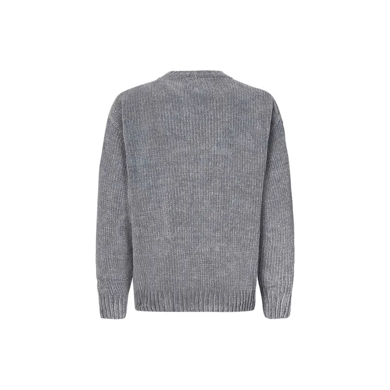 BONSAI STUDIO Chenille texture Sweater-1