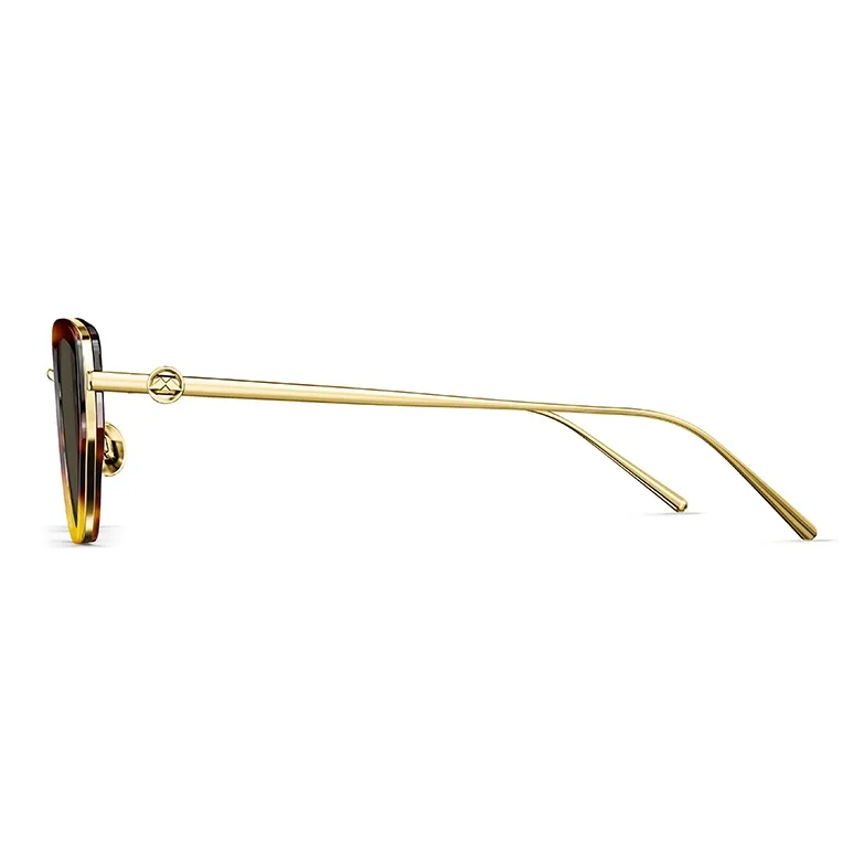 MOLSION Alloy Β Titanium Nylon Cat Eye Sunglasses Women's-1