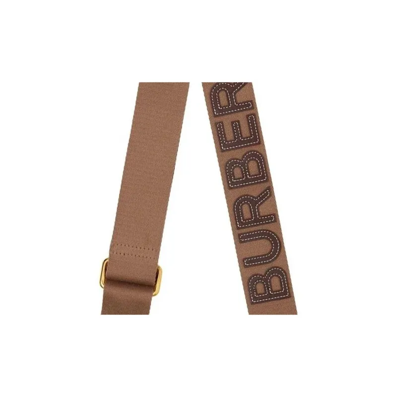 Burberry Logo Appliqué Bag Strap-4