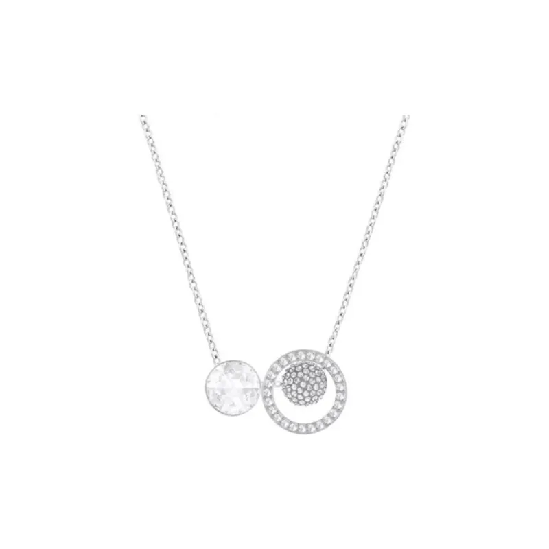 Swarovski Swarovski Crystal Ceramic Necklaces Women's Silver-2