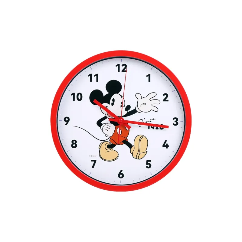 Disney Sweeping Seconds Movement Alarm Clock Unisex White-0