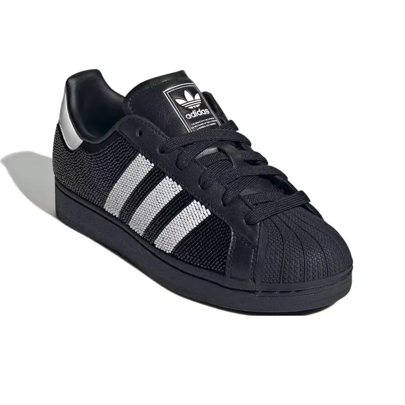 Adidas Superstar Beaded Black White Women's-4