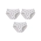 3 Pack (B-White All over Print)