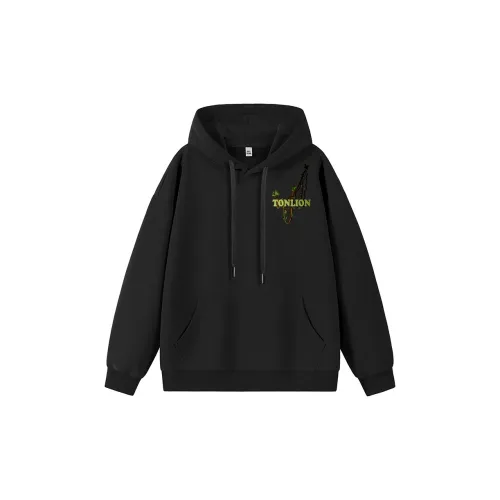 Tonlion Sweatshirt Unisex Black