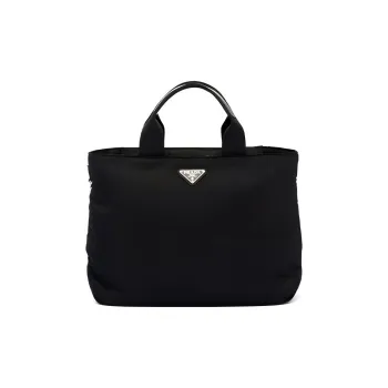 PRADA Re-Nylon Recycled Nylon Shoulder Bag Crossbody Bag Handbag Medium Size Women's Black