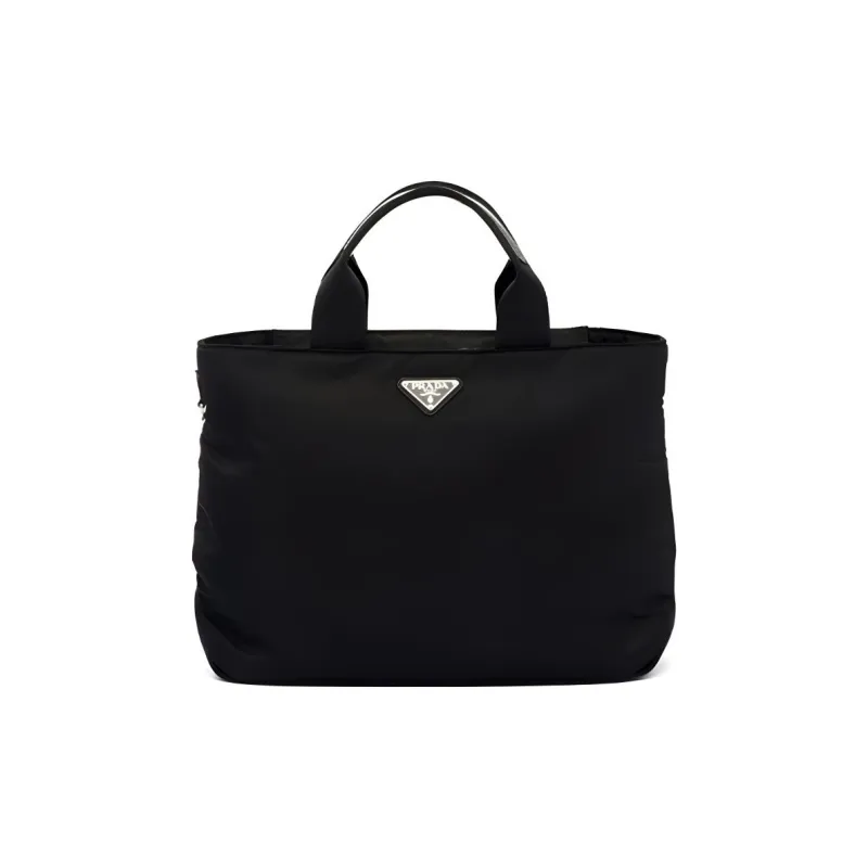 PRADA Re-Nylon Recycled Nylon Shoulder Bag Crossbody Bag Handbag Medium Size Women's Black-0