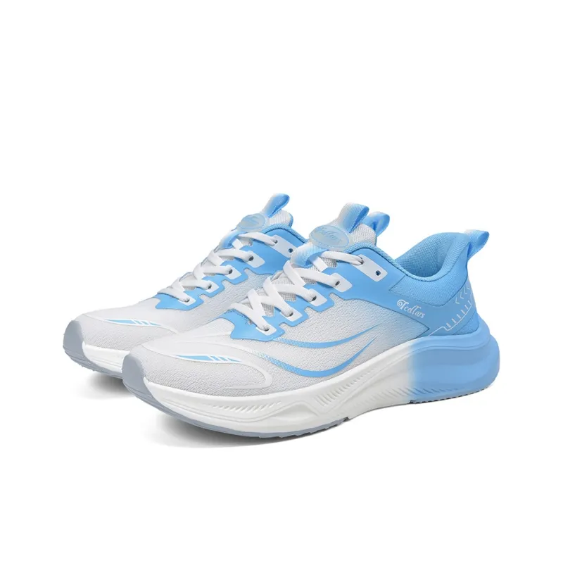 TCELLARS Cushioning Wear-Resistant Lightweight Height Increasing Rebound Low-Top Running Shoes Unisex Khaki-2