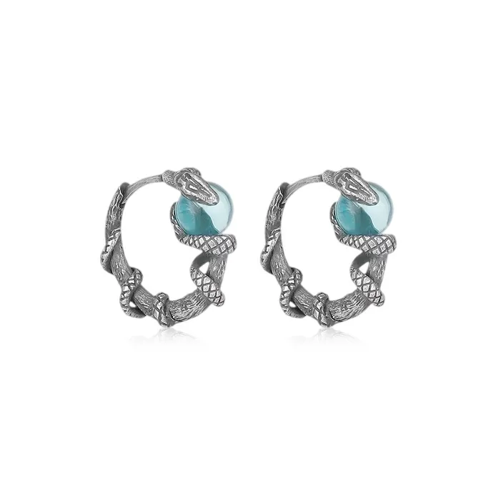Shiban Alloy Stud Earrings Unisex-3
