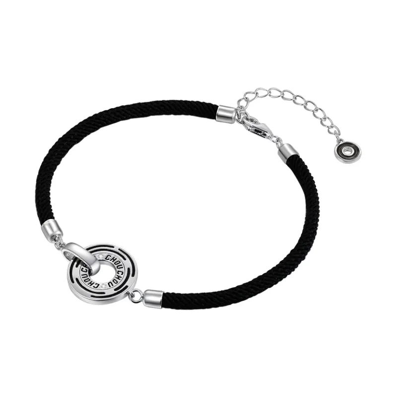 CHOW TAI SENG S925 Silver Bracelets Unisex-7