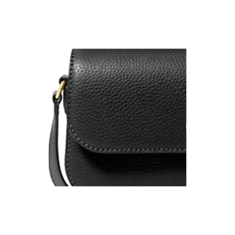 MICHAEL KORS Leather Crossbody Bag Small Size Women's Black-3