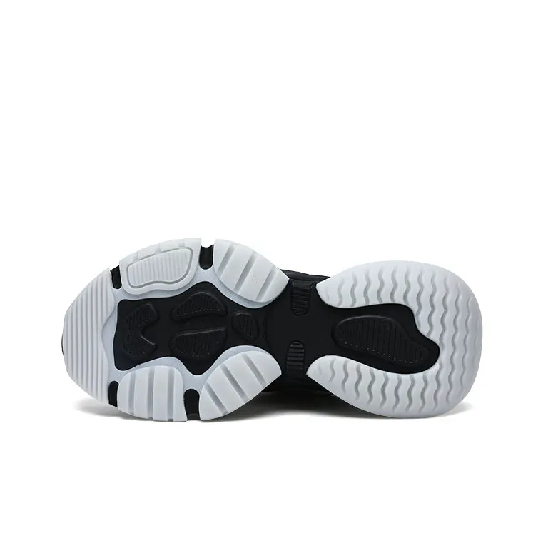 U7 Low-Top Chunky Sneakers Men's Black-4