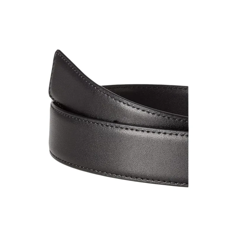 PINKO Love Berry Logo Plaque Buckle Belt-4