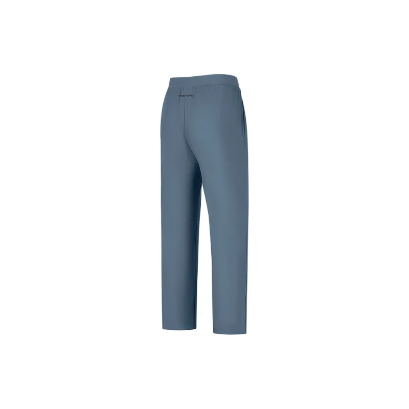 Skechers Sports Lifestyle Collection GODRI Knitted Sports Pants Women's Navy Blue & Gray-1
