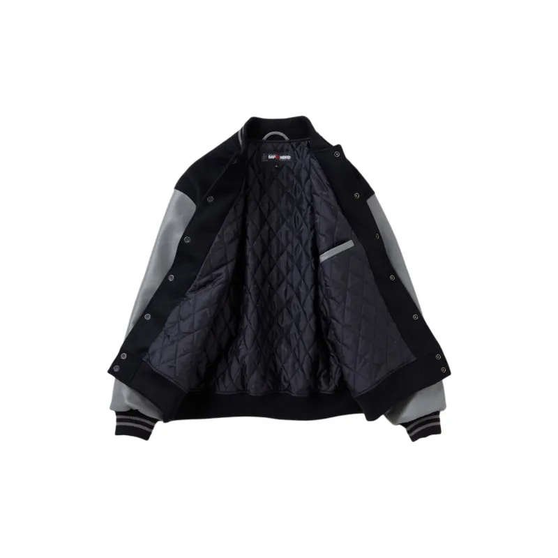 Neighborhood X A BATHING APE NEIGHBORHOOD Co brand Jackets Unisex Black-2