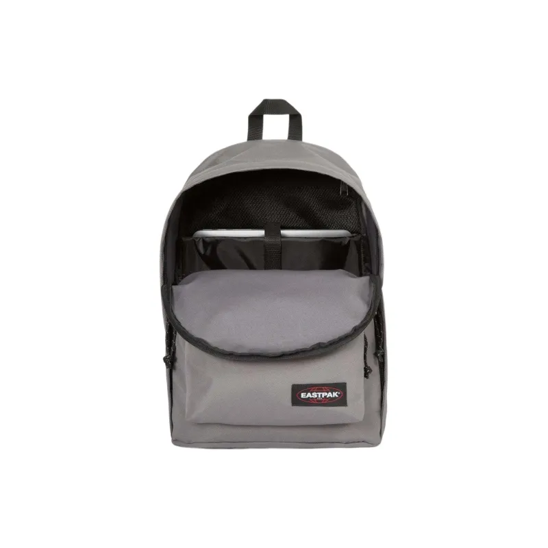 EASTPAK Nylon Backpack Unisex Gray-2
