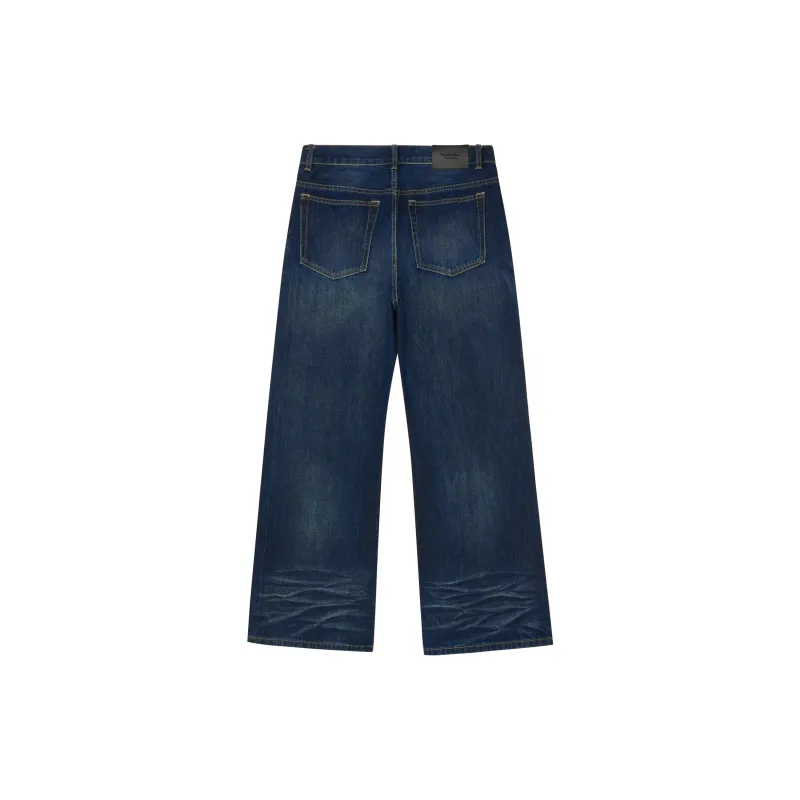 PCLP 2025 Spring/Summer Jeans Unisex Blue-1