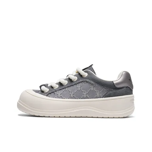 Dickies Low-Top Casual Shoes Women's Light Gray