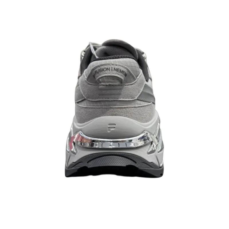 FILA FUSION Anti-Slip Wear-Resistant Low-Top Casual Running Shoes Men's Gray-2