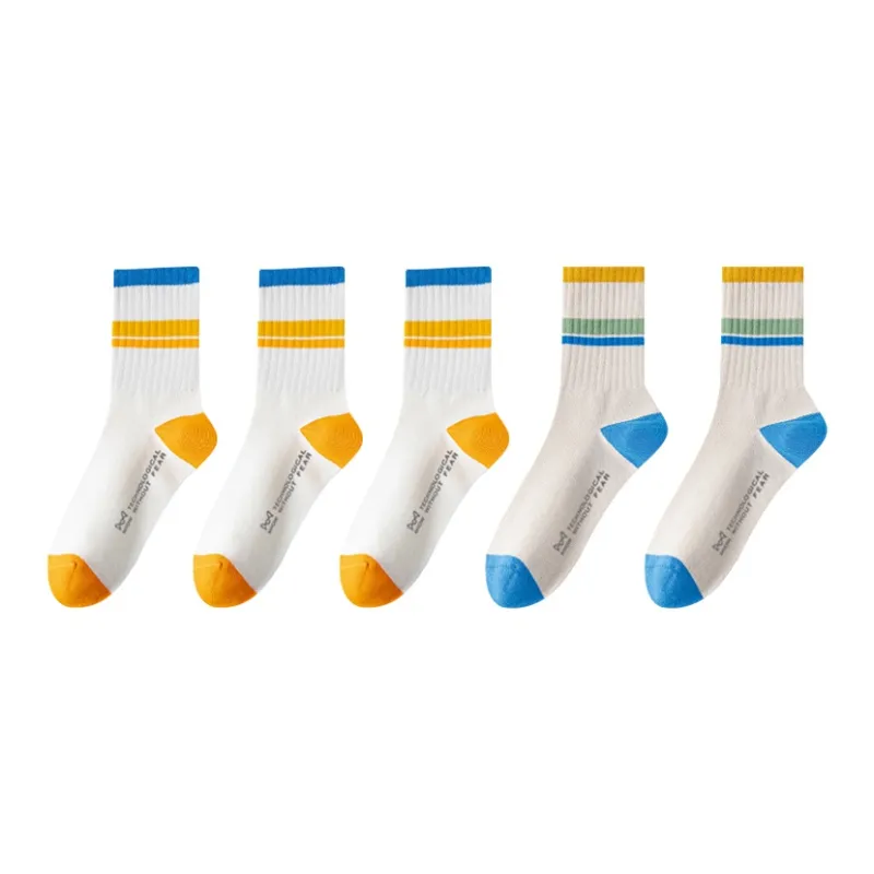 MIIOW Mid-Calf Socks Men's 5 Pack-14