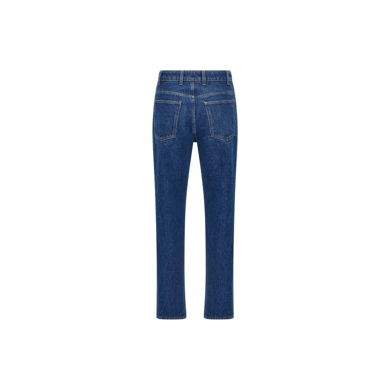 Rabanne Pantalon 'Dark Blue Denim'-1