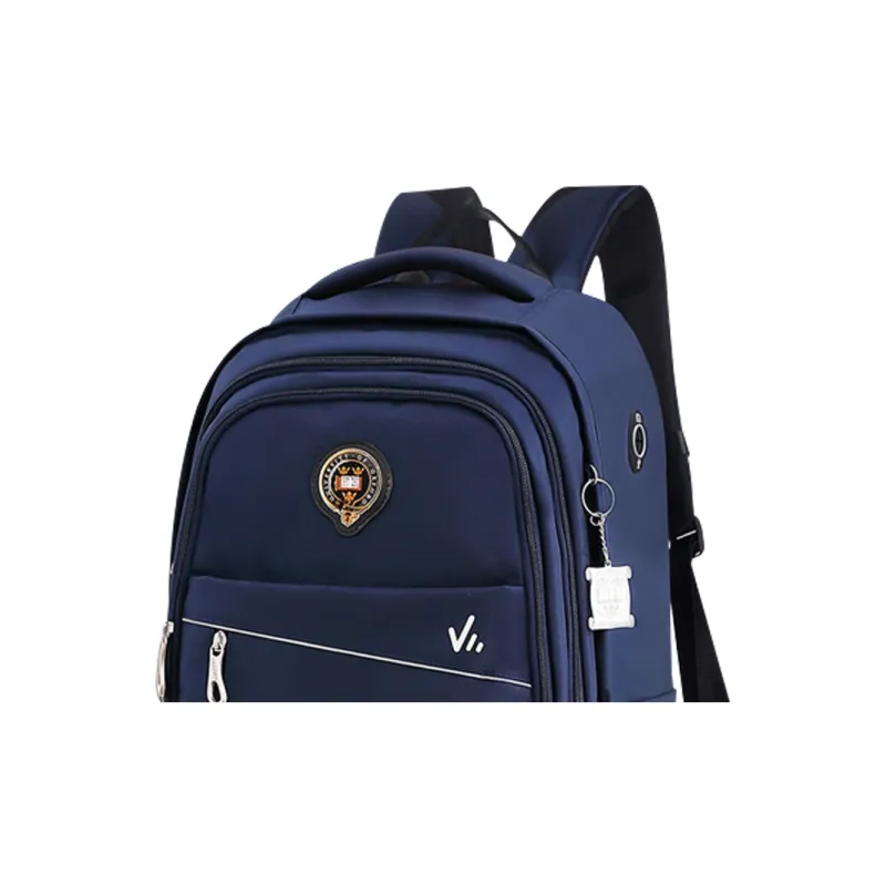 UNIVERSITY OF OXFORD Fabric Student Bag Regular Kids' Dark Blue/Black/Maroon-3