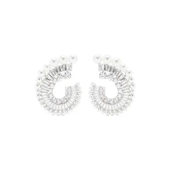 Swarovski Pearl detail Earrings