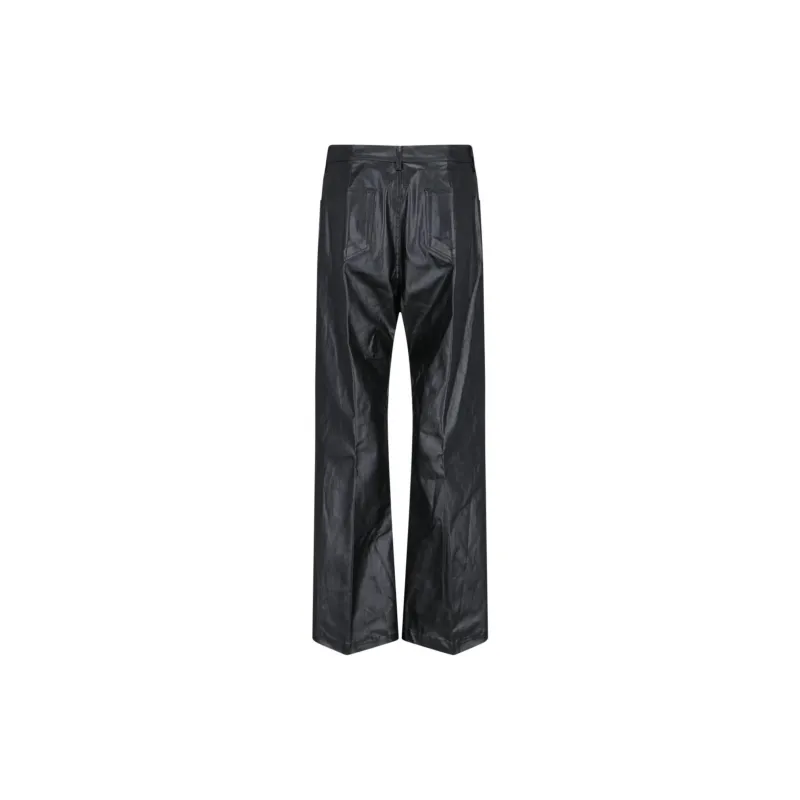 RICK OWENS Coated Denim Geth Jeans-1
