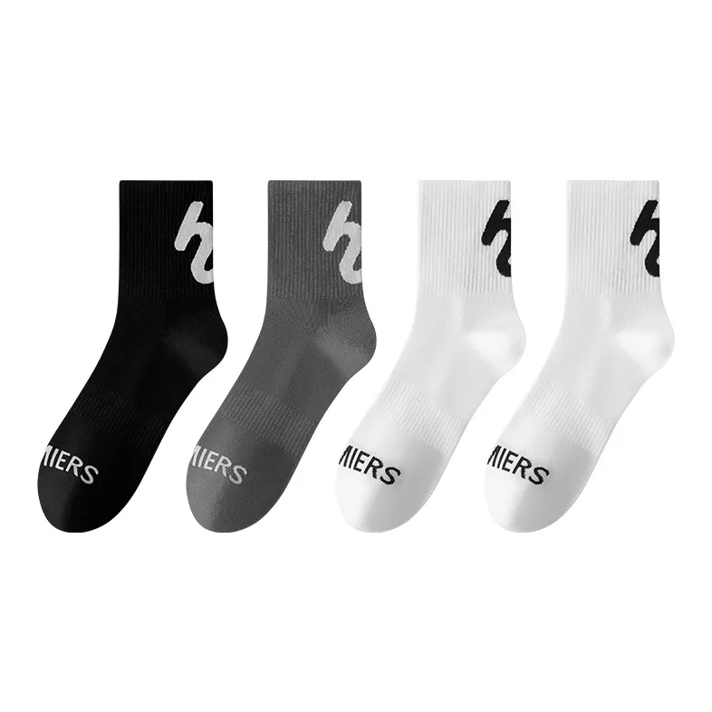 MIIOW Mid-Calf Socks Men's 4 Pack-5