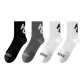4 Pack (B-Black+Dark Gray+White 2)