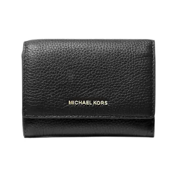 MICHAEL KORS Leather Wallet Women's Black