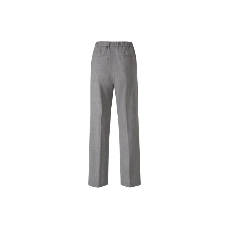 Fabiana Filippi Elasticated Wasitband Straight Leg Trousers-1