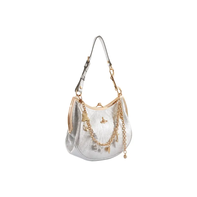 Vivienne Westwood Orb plaque Shoulder Bag-1