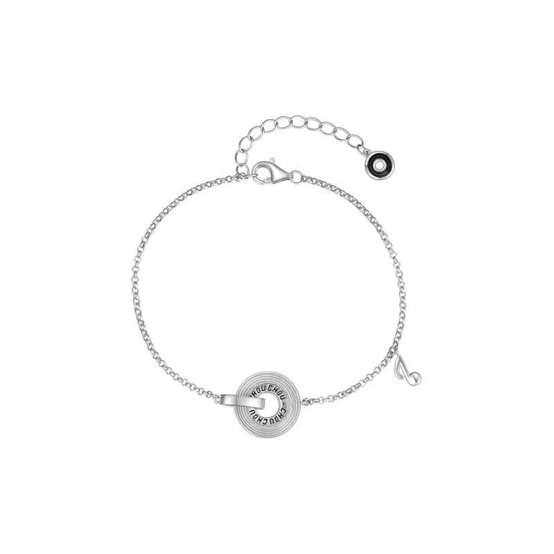 CHOW TAI SENG S925 Silver Bracelets Unisex-1