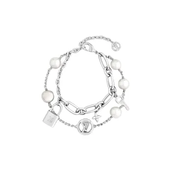 LOUIS VUITTON Lv Mix Chains Bracelet