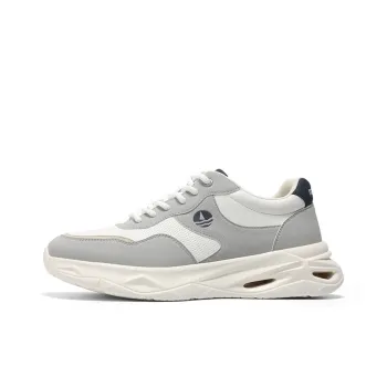 NAVIGARE Small Sailboats Lightweight Height Increasing Low Top Casual Shoes Men's Gray Blue