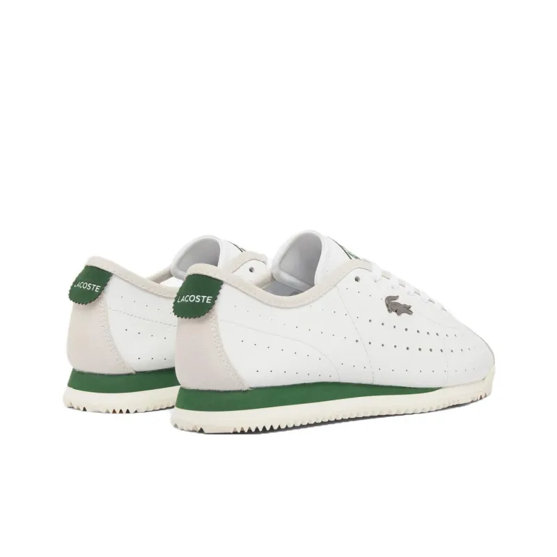 LACOSTE Anti Slip Wear Resistant Low Top Casual Shoes Women's White-2