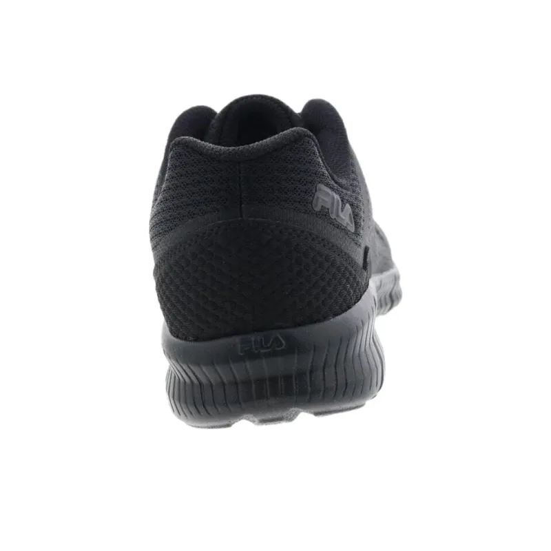FILA Memory Fantom 5 Slip-Resistant Breathable Low-Top Casual Running Shoes Men's Black-5