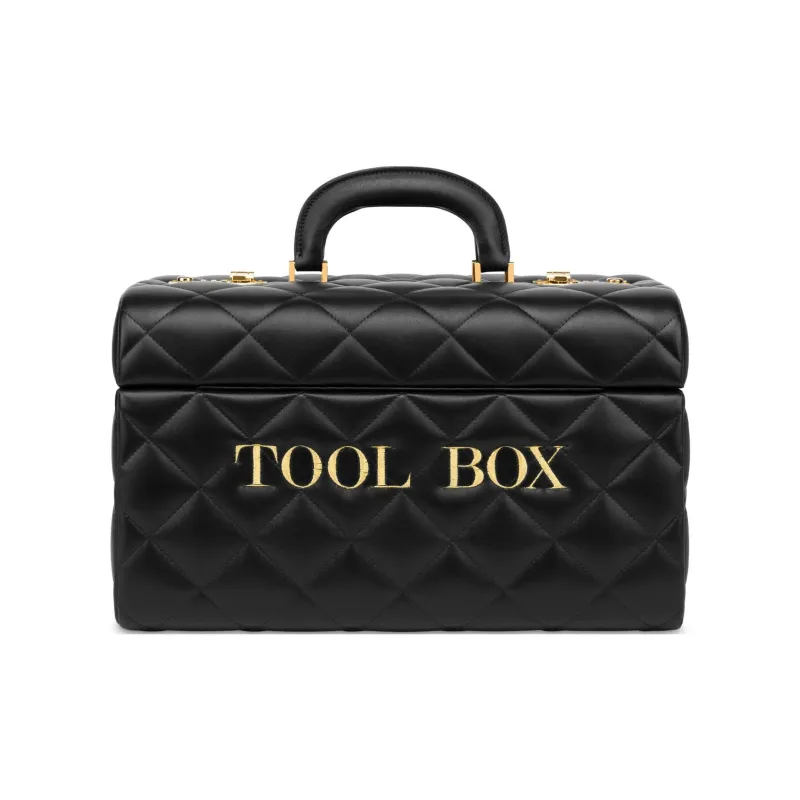 MOSCHINO Quilted Tool Box-0