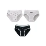 3 Pack (E-Large Bowknot+White All over Print+Black All over Print)