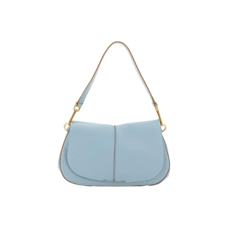 GIANNI CHIARINI Helena Round Foldover Top Shoulder Bag-0