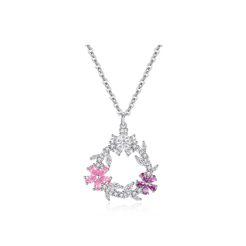 LOVE WHEEL S925 Silver Necklaces Women's-0